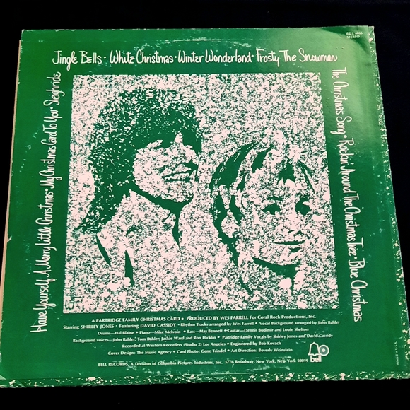 Partridge Family- A Partridge Family Christmas Card, Vinyl LP, 1971 - Picture 2 of 9